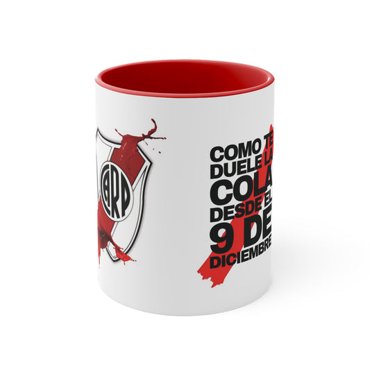 RIVER PLATE Accent Coffee Mug, 11oz